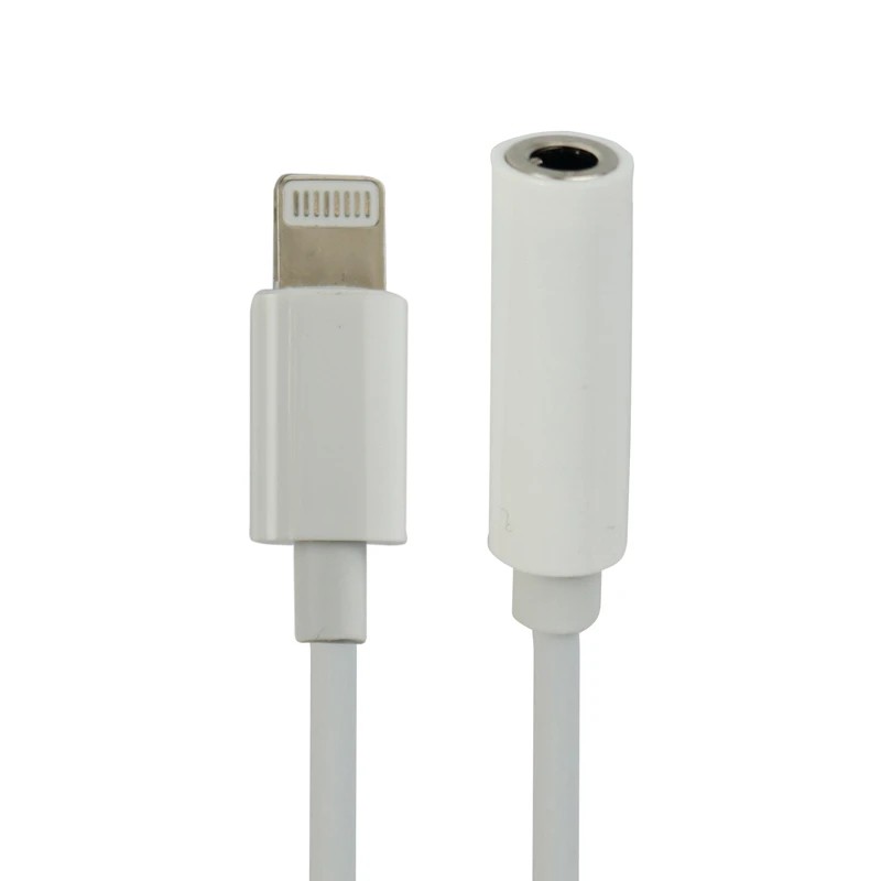 کابل تبدیل Lightning به جک 3.5 میلی متری J-005/کابل تبدیل صدا Lightning به 3/5mm Audio مدل J-005 (تبدیل لایتنینگ به AUX)