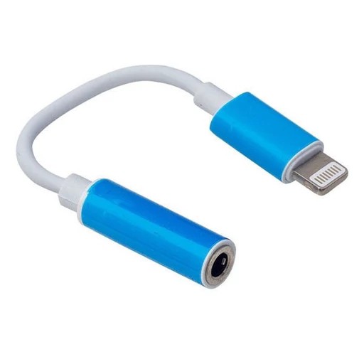 کابل تبدیل Lightning به جک 3.5 میلی متری J-005/کابل تبدیل صدا Lightning به 3/5mm Audio مدل J-005 (تبدیل لایتنینگ به AUX)
