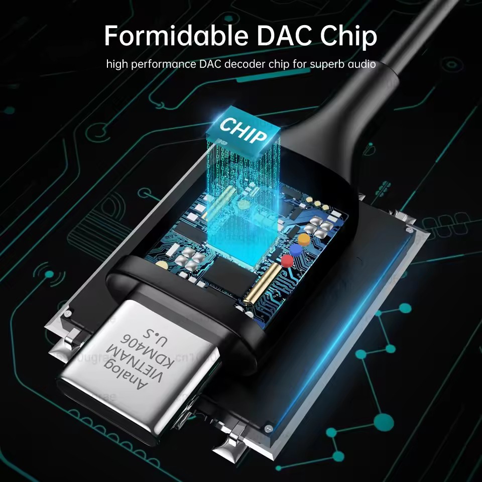 تبدیل Type-C به جک 3.5 میلیمتری (AUX)،مناسب اتصال انواع هدفون و هندزفری به موبایل و تبلت دارای پورت Type-C (کیفیت عالی)