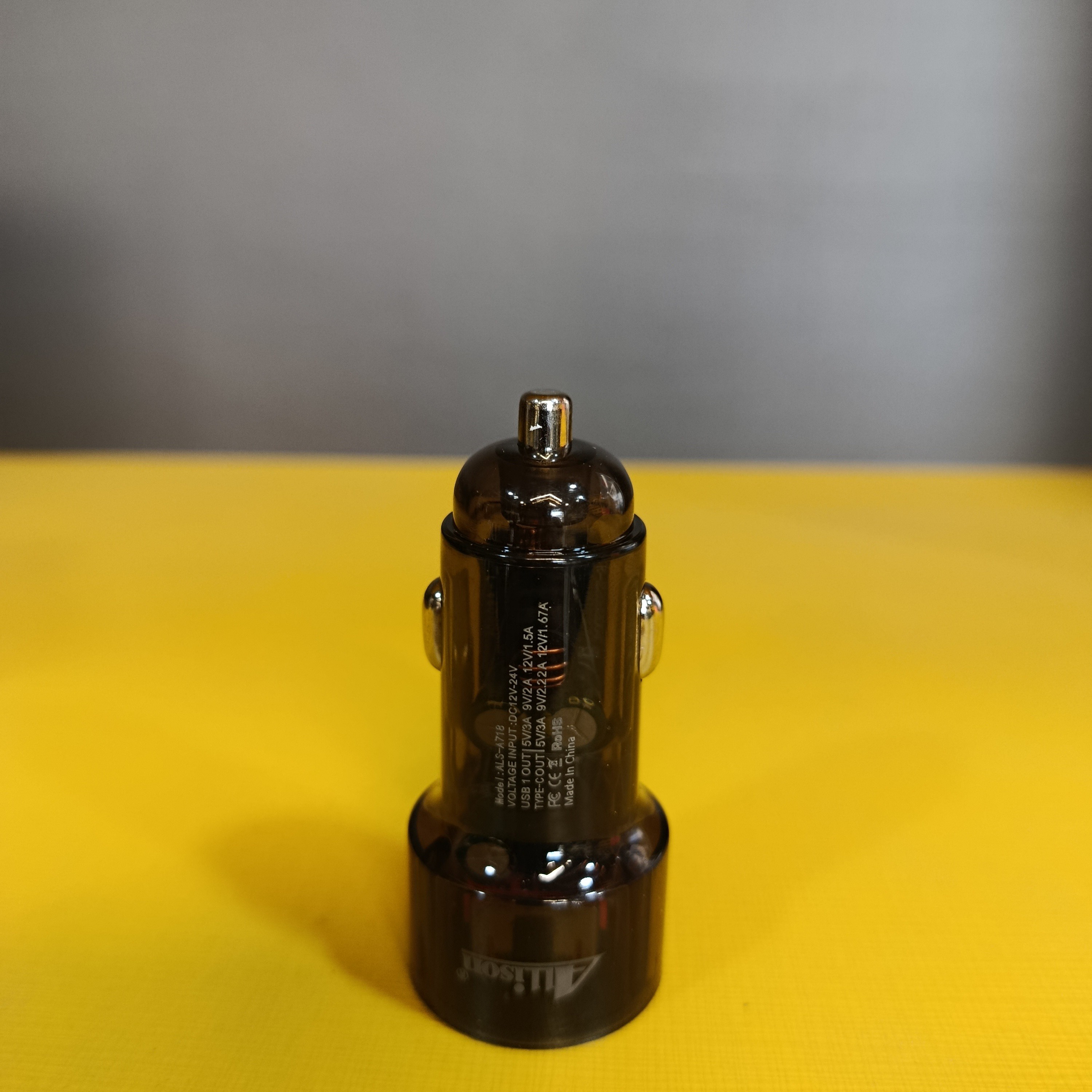 شارژر فندکی فست شارژ 48W انتی شوک مدل Allison