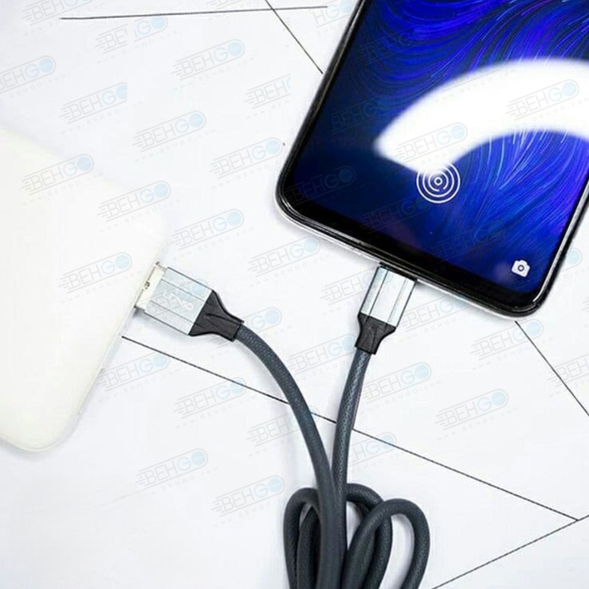 کابل شارژ تایپc فست شارژ توان65واتی مدلldnio