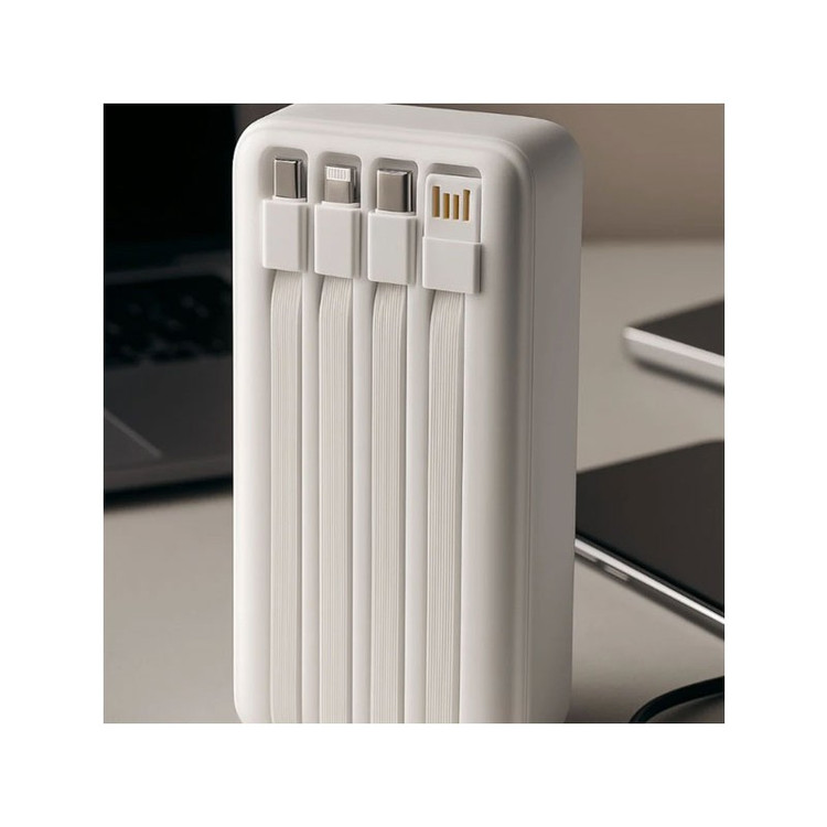پاوربانک فست شارژ لوینو مدل N-19 ظرفیت 30000mAh شارژ سریع خروجی 22.5 وات