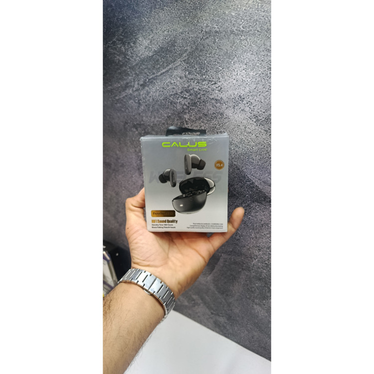 ایرپاد گیمینگ.هندزفری بلوتوثی کالوس CALUS مدل FreeBuds V5.4 با کیفیت صدای HiFi.مکالمه قوی