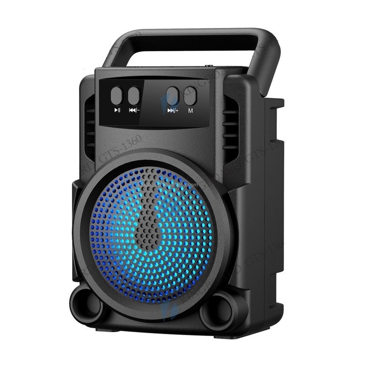 اسپیکر بلوتوثی اسپیکر شارژی همراه مدل gts 1360