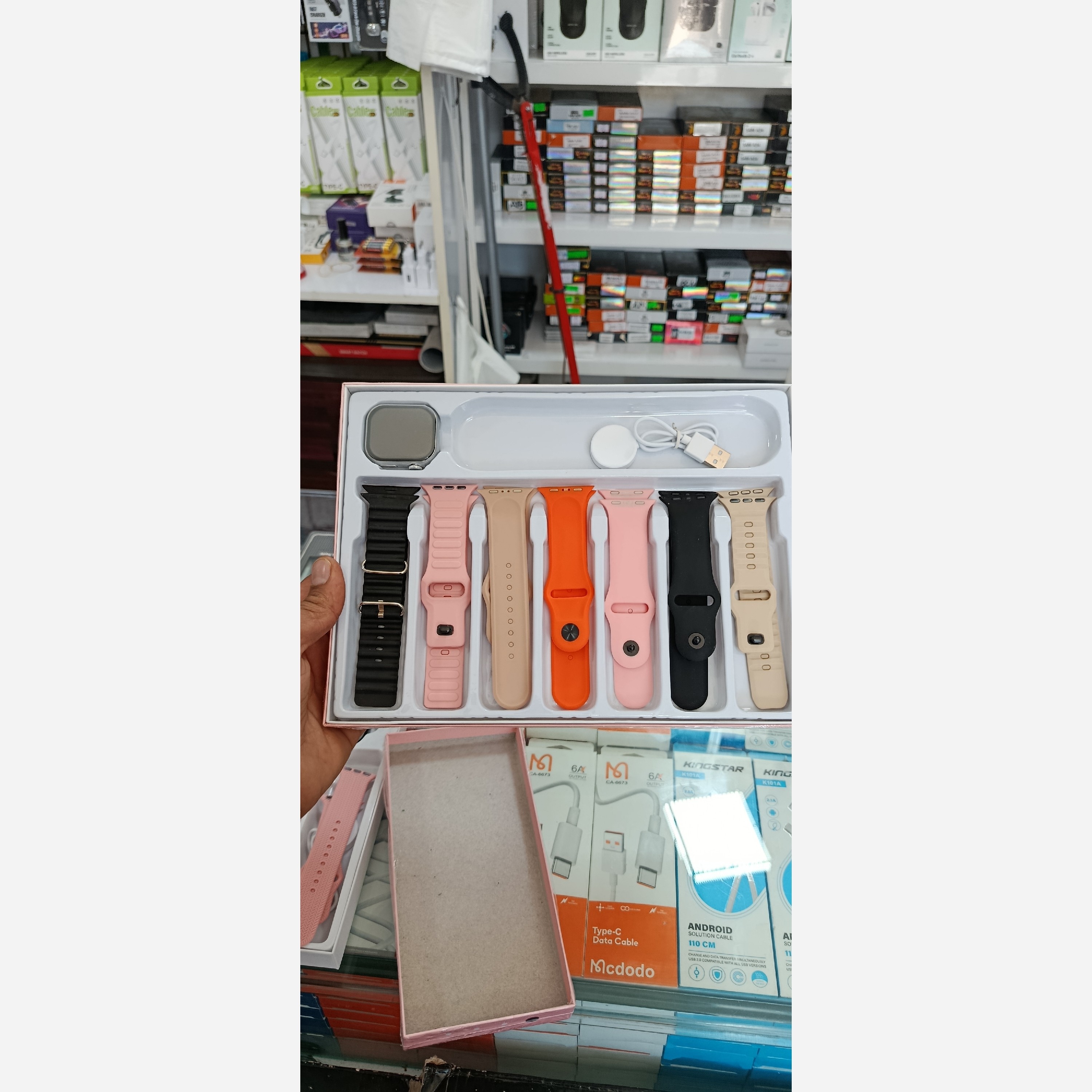 ساعت هوشمند مینی مناسب بانوان و اقایان مدل wismex87mini
