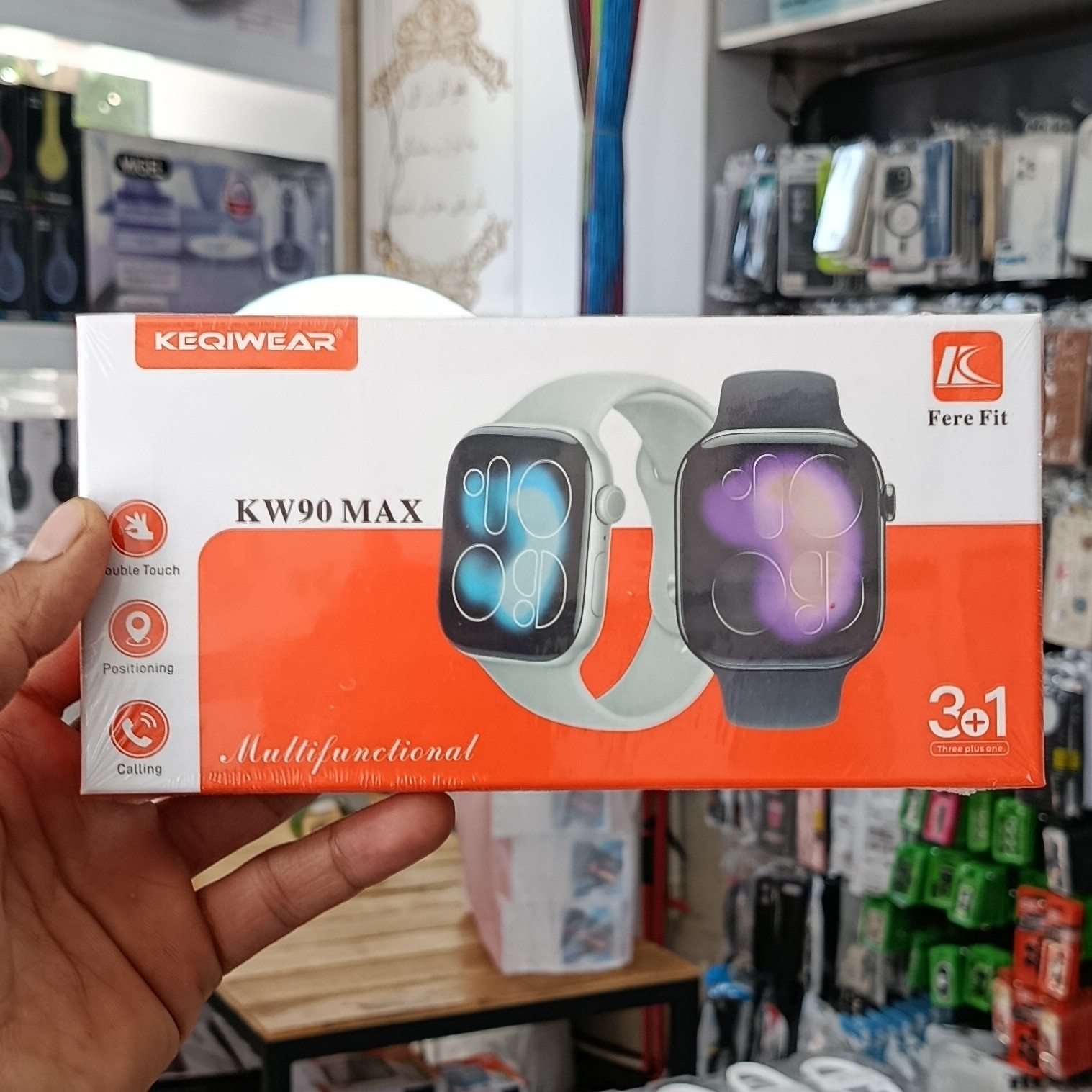 ساعت هوشمند مدل سری10 دارای 3بند مدل kw25maxseries10