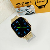 ساعت هوشمند مدل Hk9 Ultra Gold اسمارت واچ هوشمند طلایی همراه با ضمانت