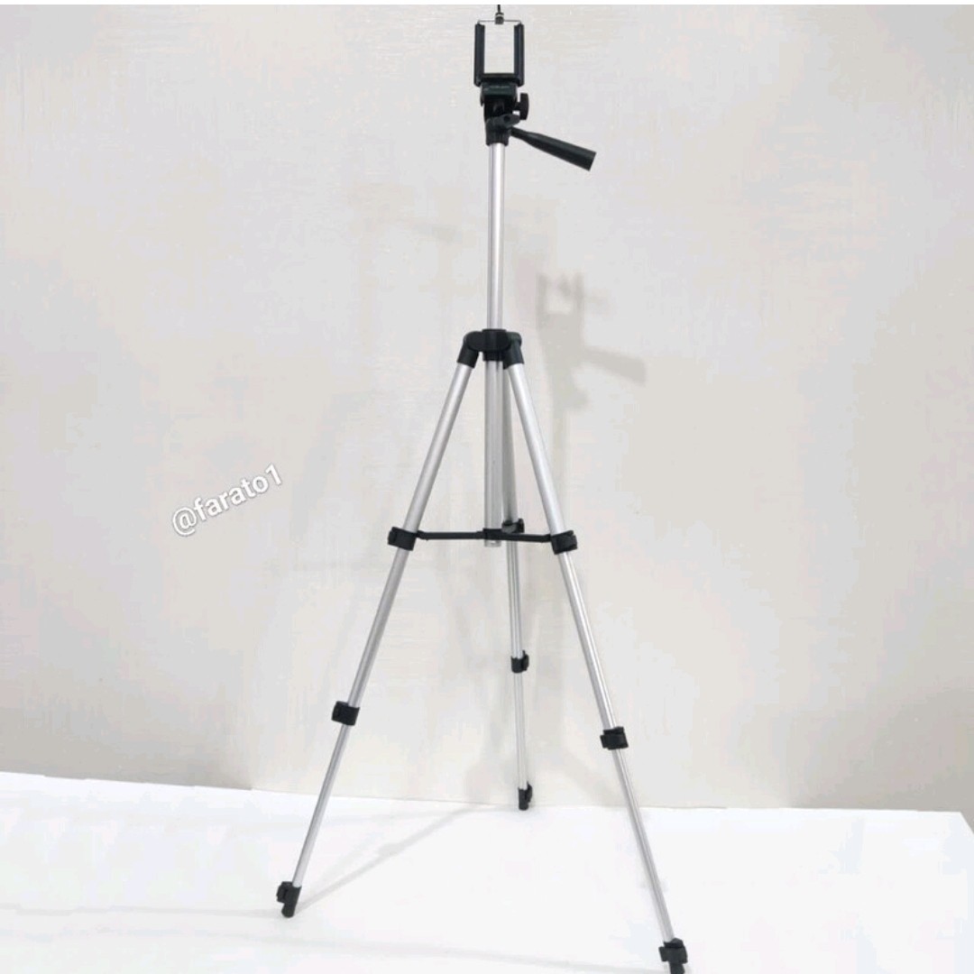 سه پایه حرفه ای مناسب انواع گوشی مناسب تولید محتوا به همراه ضمانت و ارسال فوری (پس کرایه)
