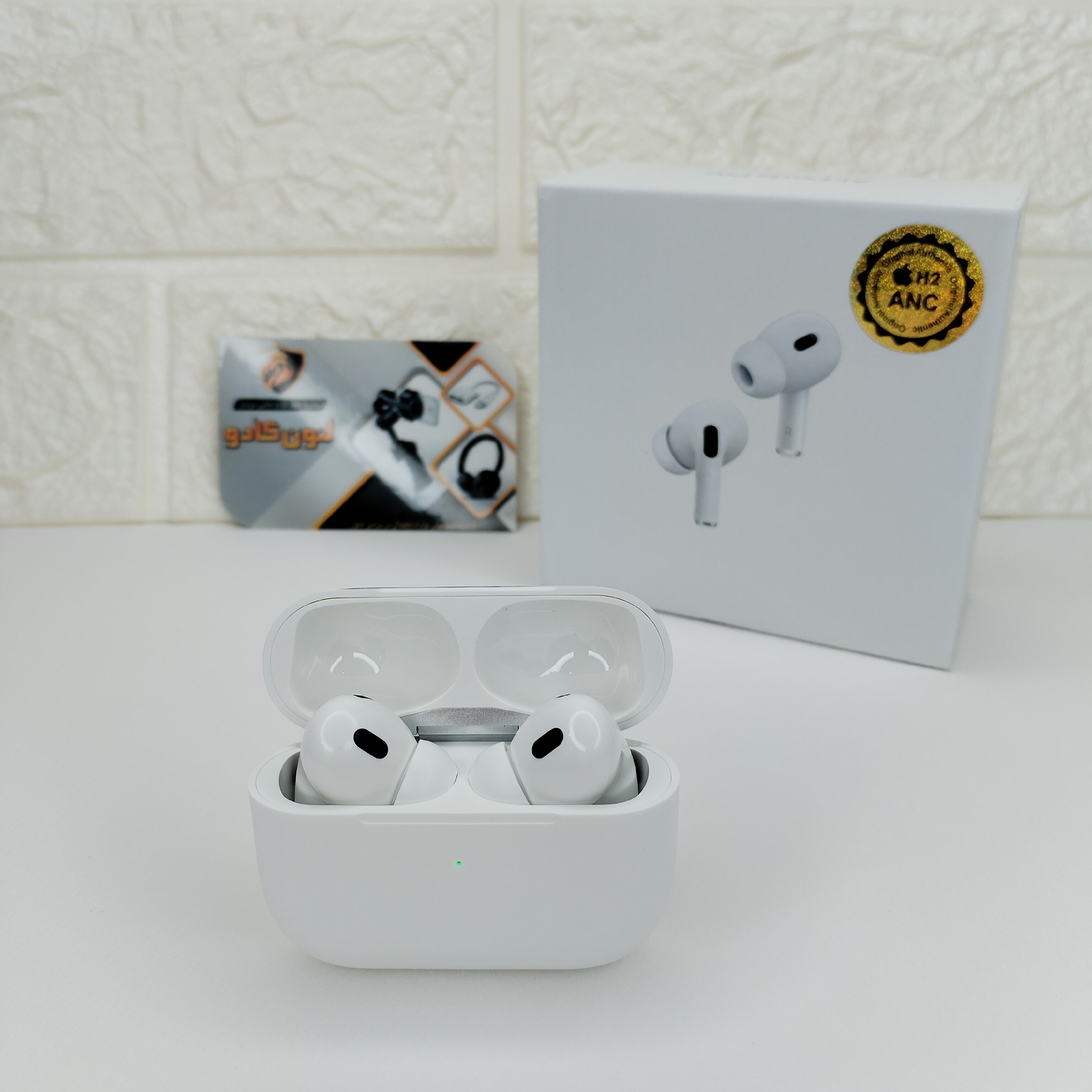 ایرپاد پرو 2 ANC H2 AirPods Pro سریال دار اورجینال بیس عالی کیفیت محشر ایرپادپرو هندزفری بلوتوثی
