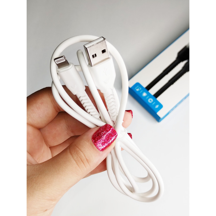 کابل شارژ آیفون 2.1A 1.1M اپل لایتینگ شارژر