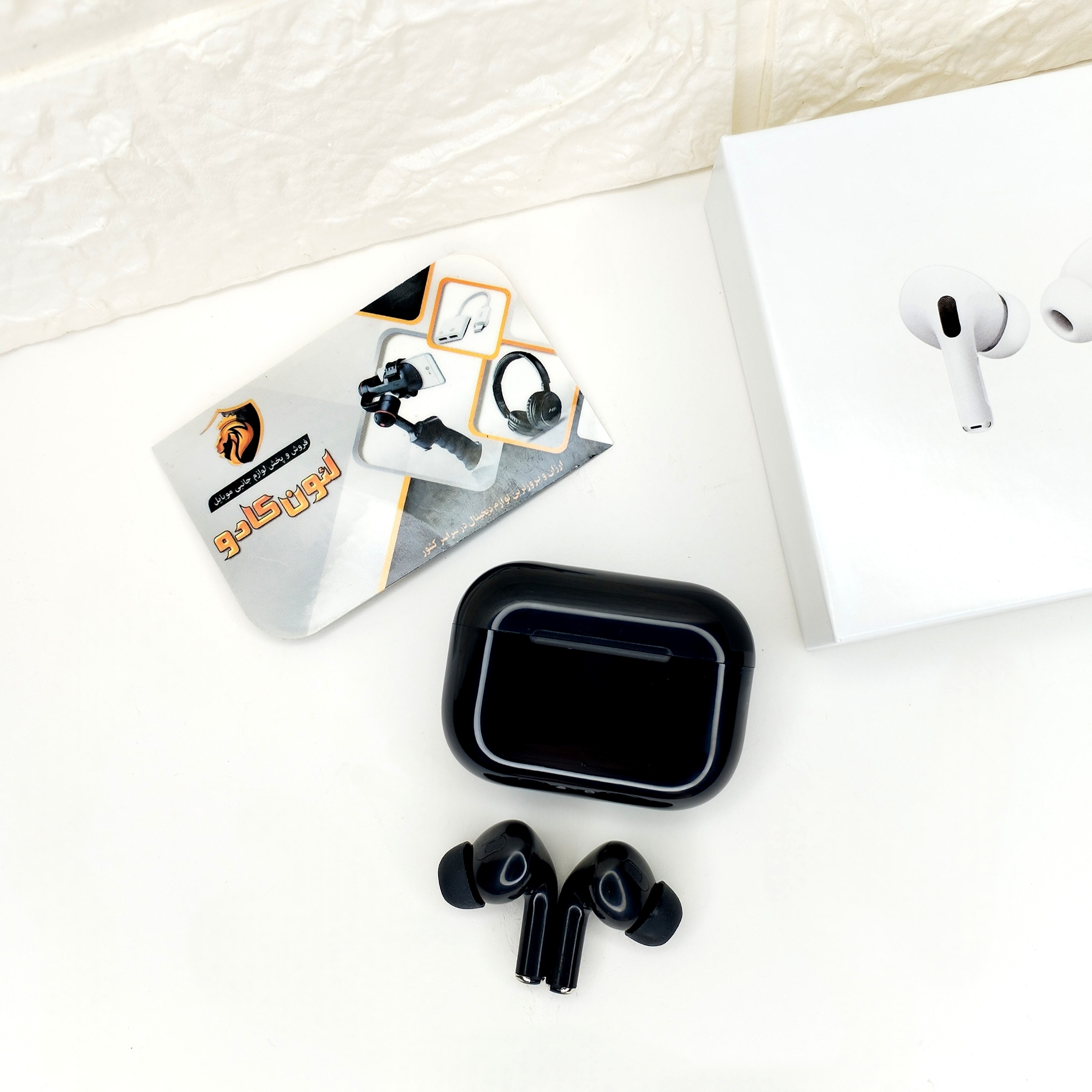 ایرپاد پرو بلوتوثی لمسی پاور بانک دار مناسب موزیک مکالمه ورزش کیفیت عالی AirPod Pro