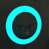 رینگ لایت RGB سایز 45 ریموت دار به همراه پایه 2 متری طیف رنگی فول