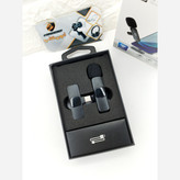 میکروفون یقه ای بیسیم حرفه ای دوکاره آیفون و اندروید ضبط صدا تولید محتوا میکروفون یقه ای بلوتوثی