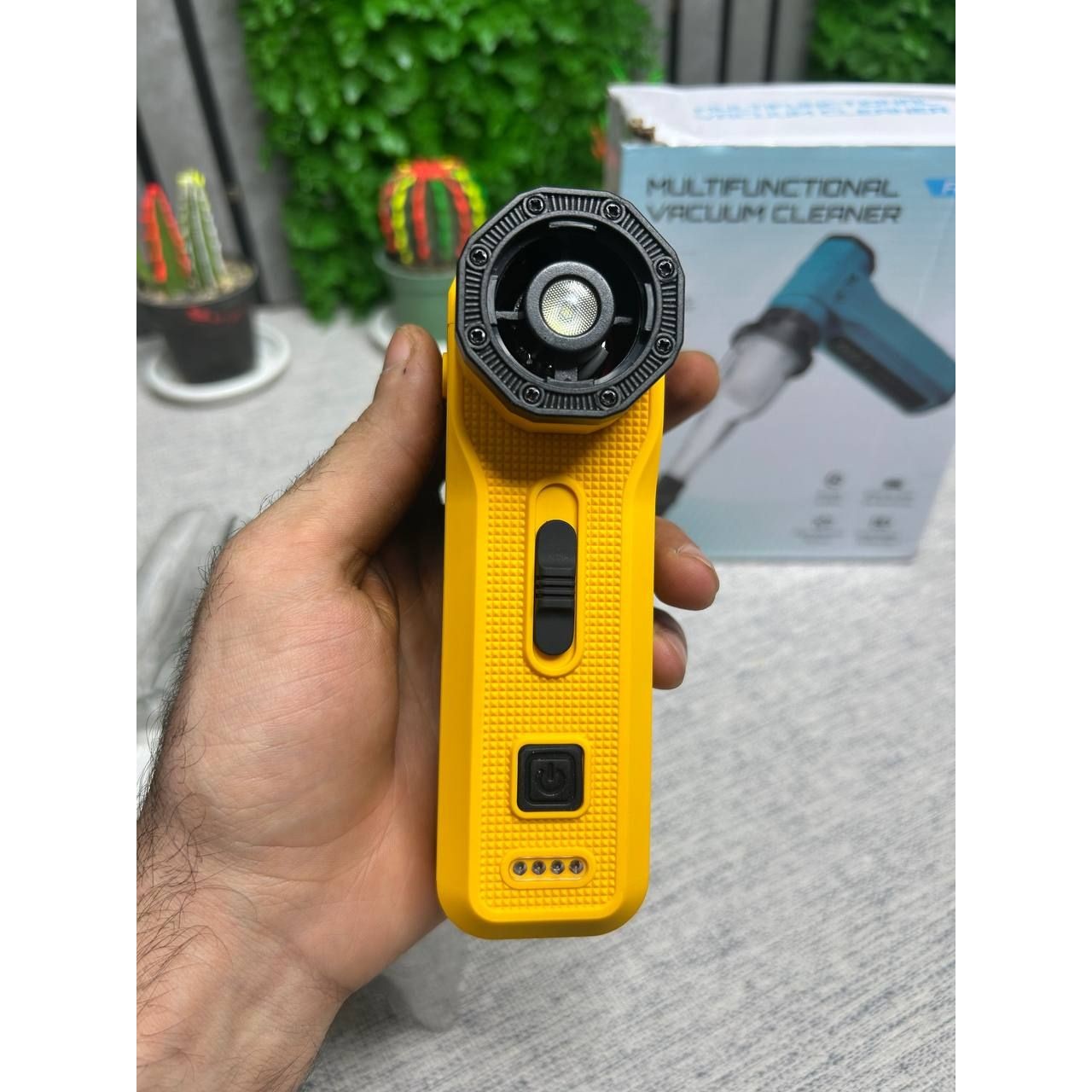 جت فن جارو شارژی دمنده مکنده F039 اصلی کیفیت عالی