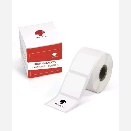 لیبل پرینتر حرارتی برچسبی وارداتی اندازه 50*50 میلیمتر مناسب تمام پرنتر حرارتی قیمت عالی