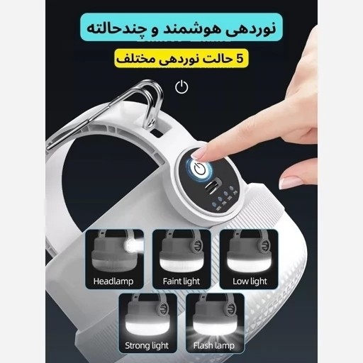 لامپ چراغ اضطراری شارژی DP مدل 7824 اصلی60 وات کیفیت عالی