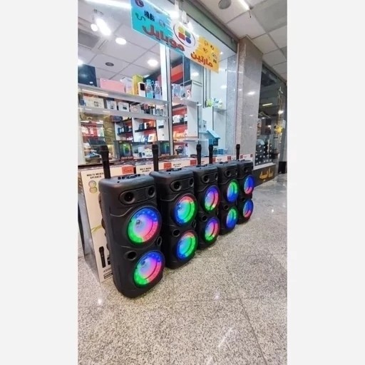 اسپیکر اصلی ZQS 8210S بلوتوثی قابل حمل بهمراه کنترل و میکروفون جدید