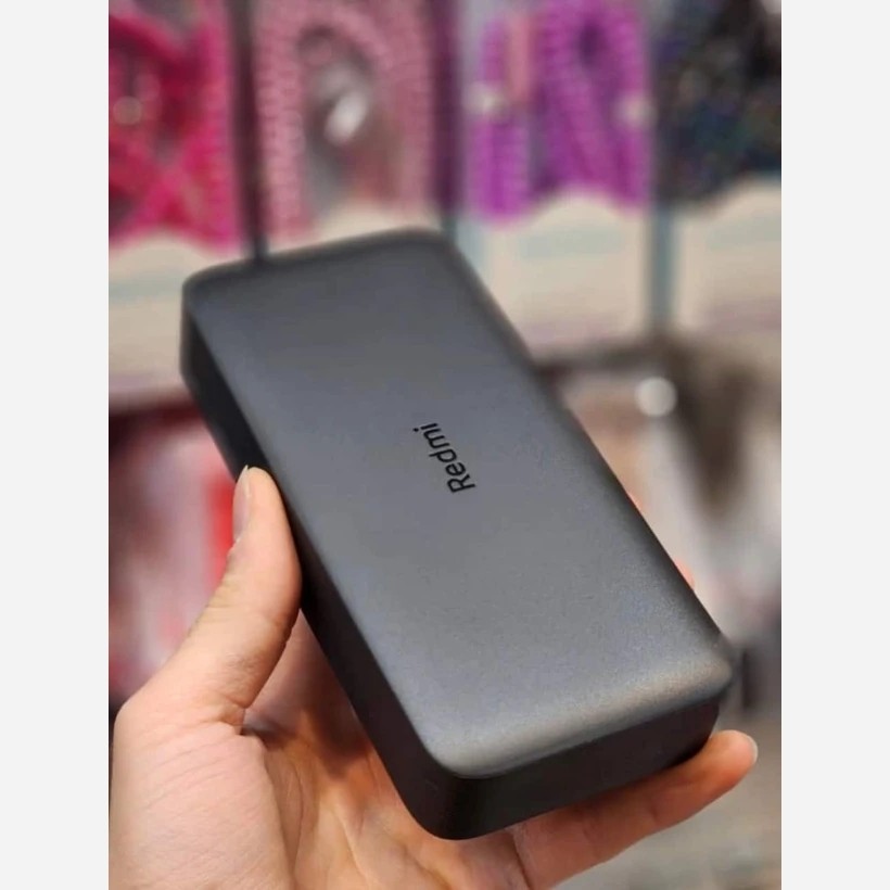 پاوربانک شارژر همراه xiaomi redmi 20000 اصل و اورجینال پک گلوبال کیفیت عالی