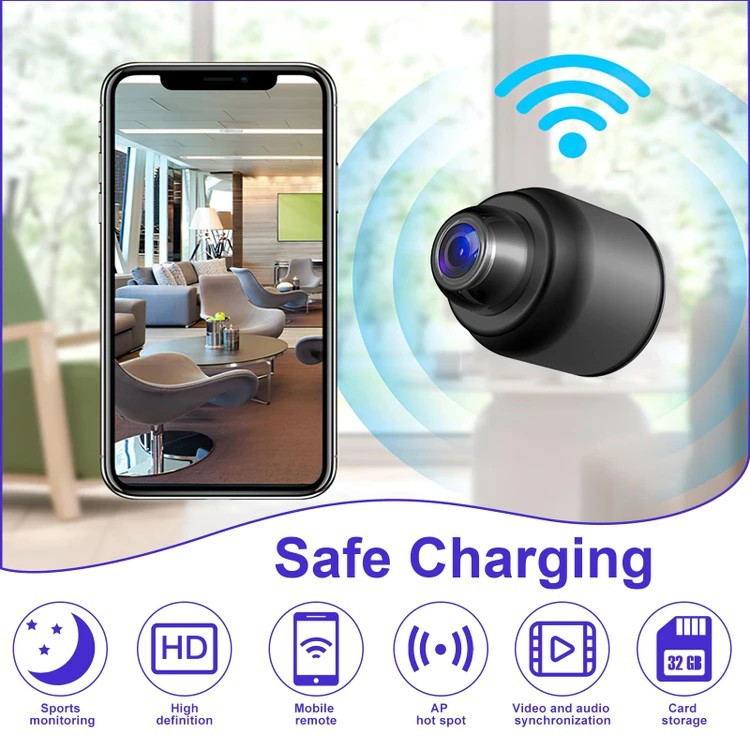 دوربین امنیتی اتاق وای فای اندول مدل Q S737 با کیفیت 4K قیمت عالی