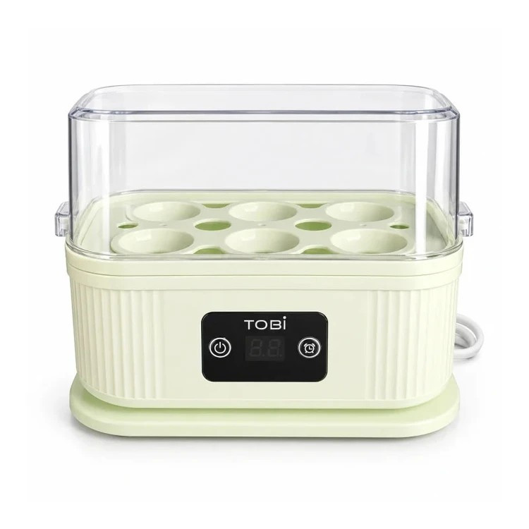 دستگاه تخم مرغ پز توبی اصل مدل TOBI TB-972 توان 200 وات تایمردار لمسی