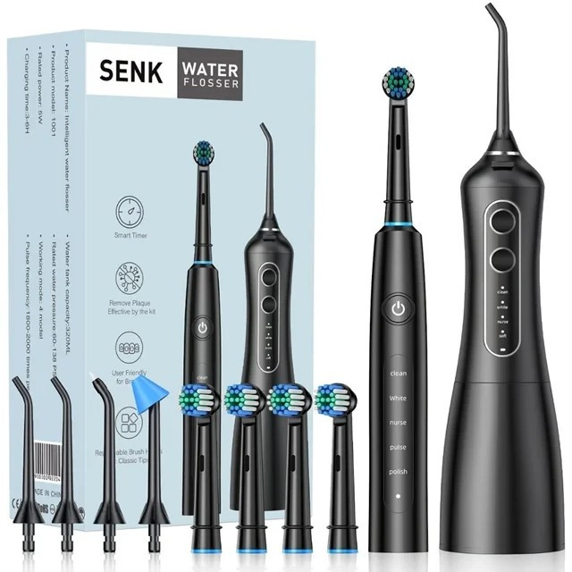 مسواک شارژی و واترجت SENK مدل Intelligent 2-in-1 کیفیت عالی