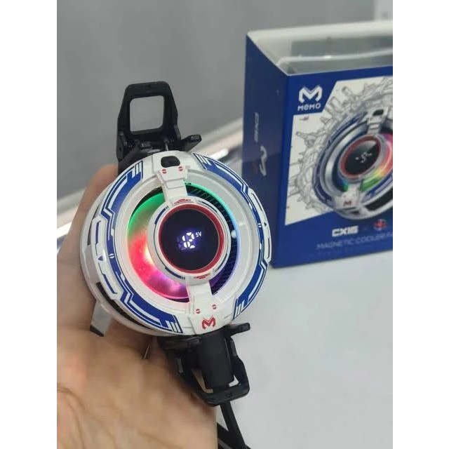 خنک کننده فن رادیاتوری موبایل MEMO CX16 اصلی کیفیت عالی