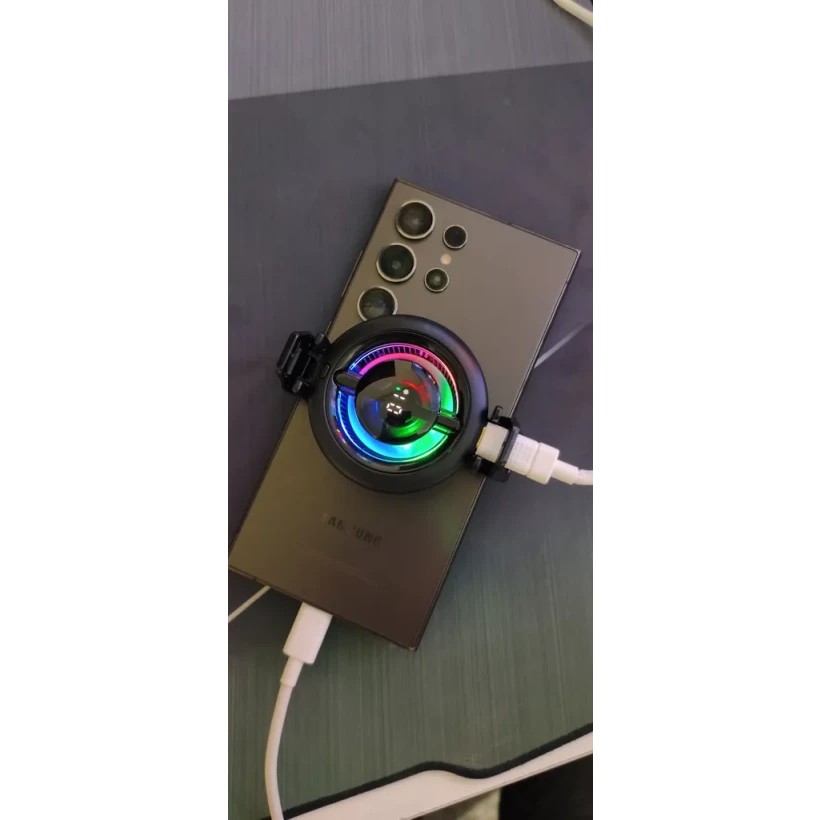 خنک کننده فن رادیاتوری موبایل MEMO CX19 اصلی کیفیت عالی