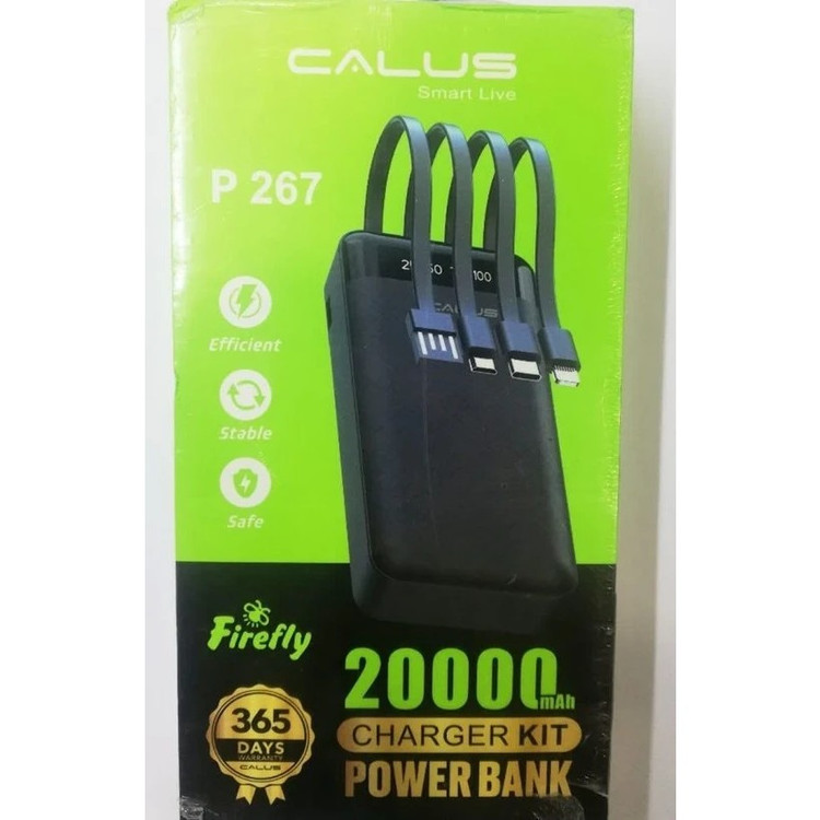 پاوربانک 20 هزار میلی آمپر اصلی کالوس مدل calus p267 قیمت عالی
