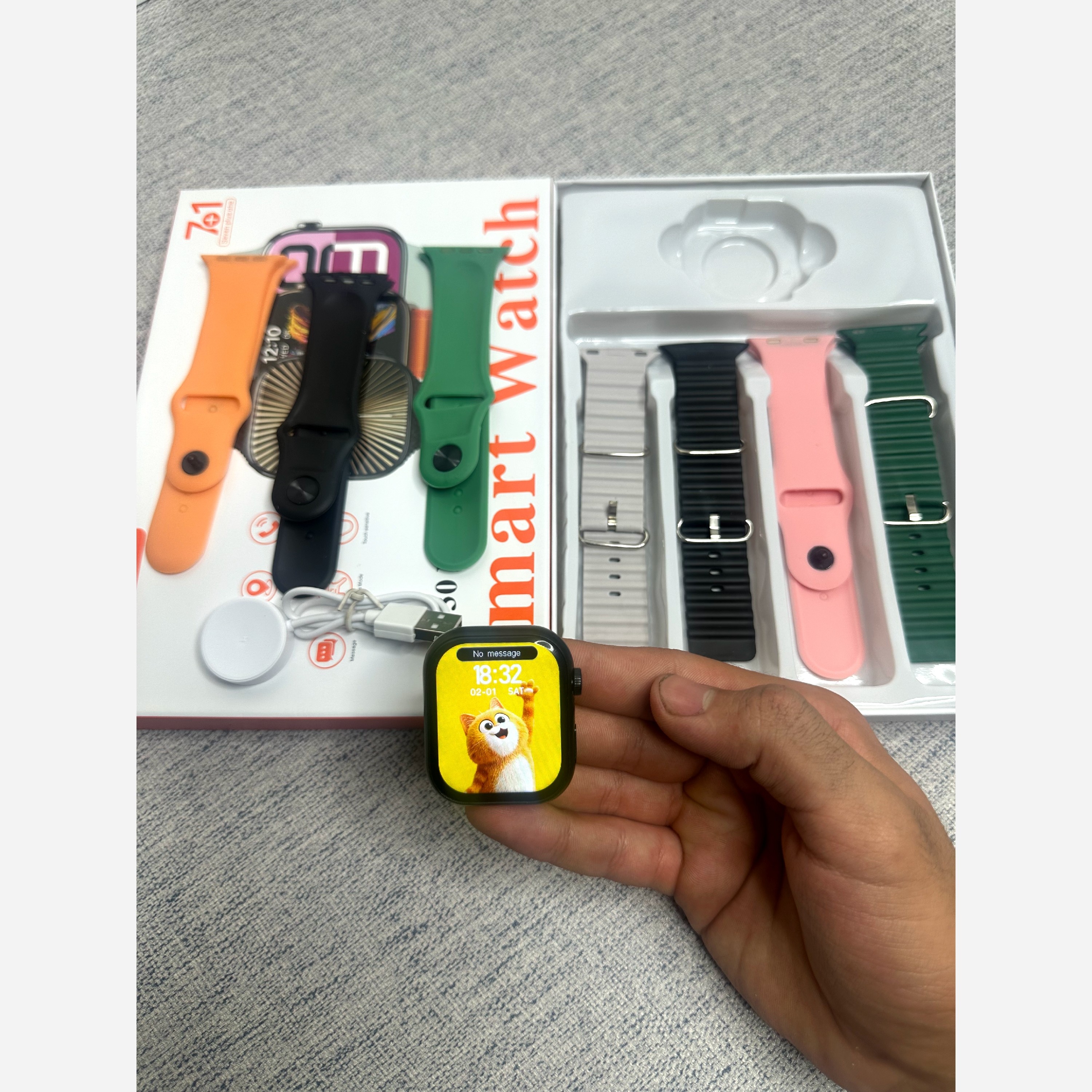 ساعت هوشمند KW30 MAX صفحه نمایش AMOLED سفارش آلمان دارای کرنومتر و بازی و کلی امکانات کیفیت عالی