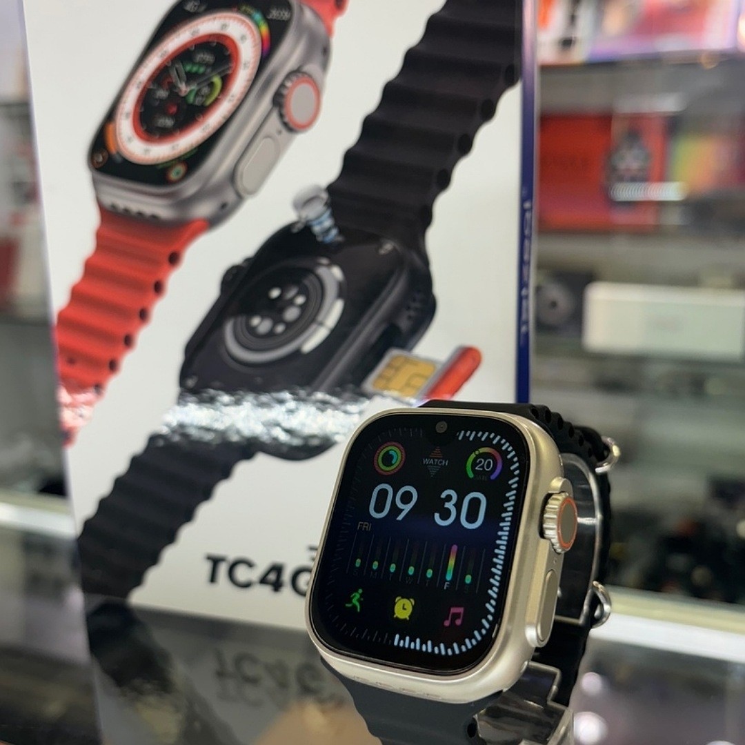ساعت هوشمند سیم کارت خور Telzeal مدل TC4G ریجستری با 64 گیگ حافظه داخلی و 4 گیگ رم 2 دوربین و 3 بند قیمت عالی