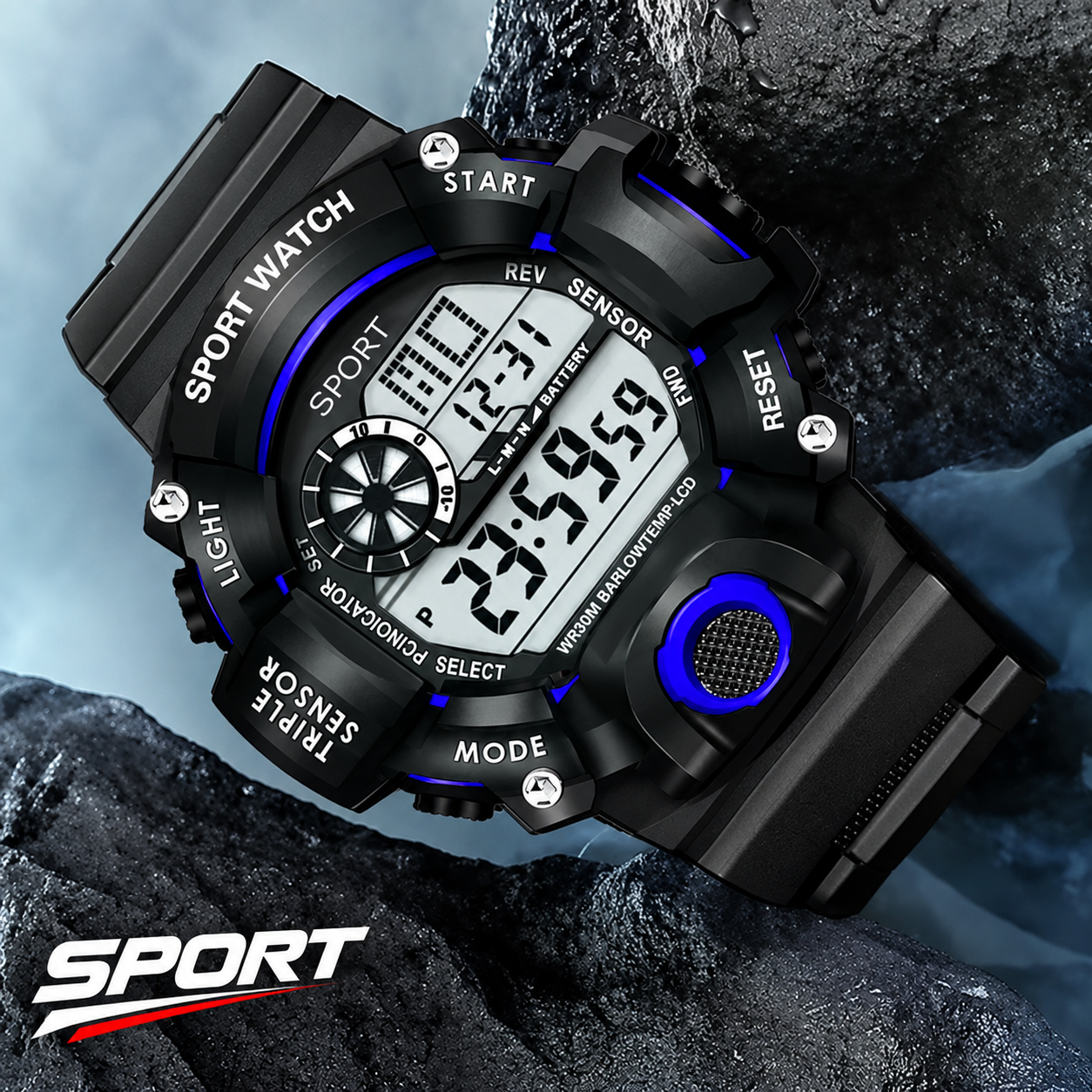 ساعت دیجیتال sport مدل جهانی خاص