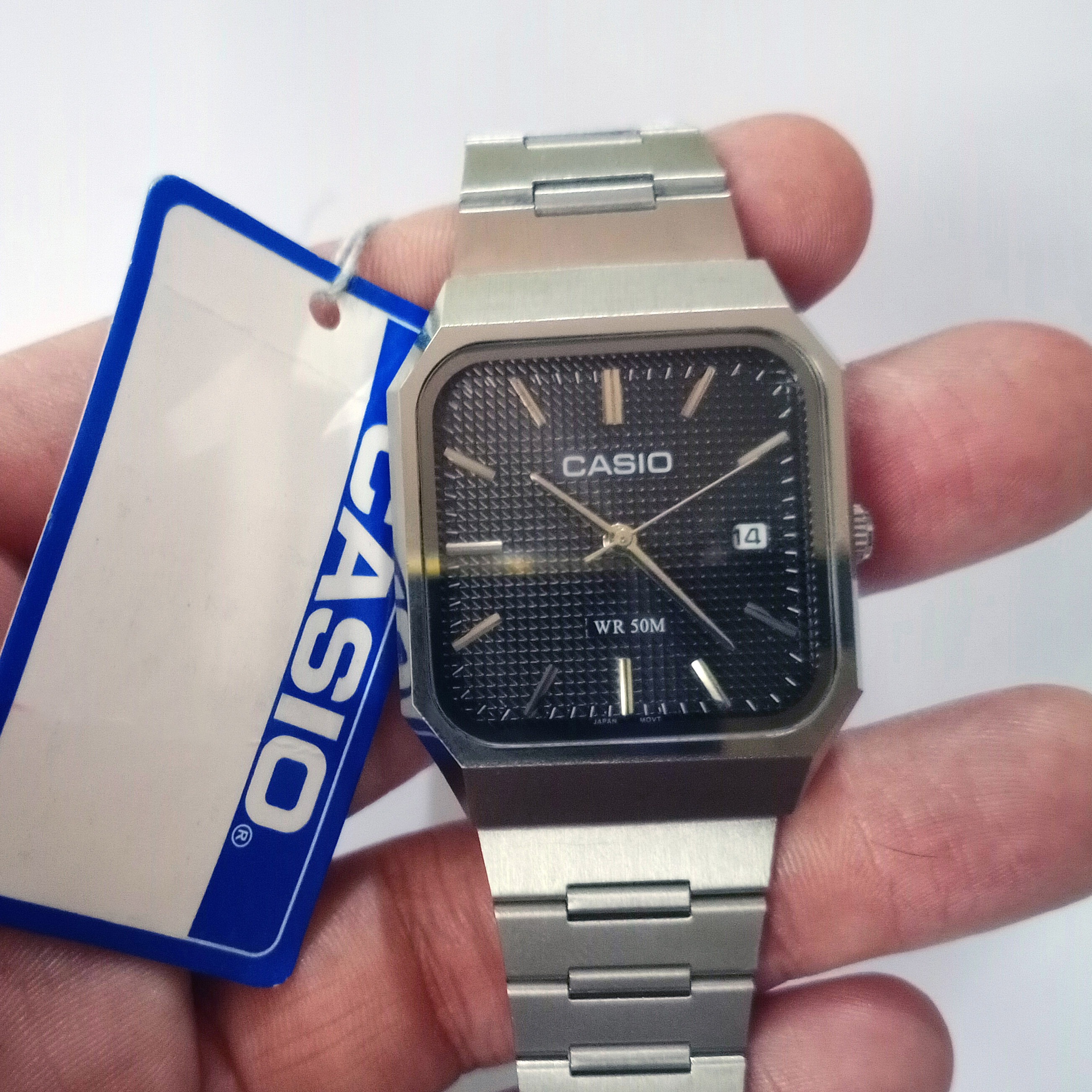 ساعت کاسیو CASIO تمام استیل فلزی MTP-B185D