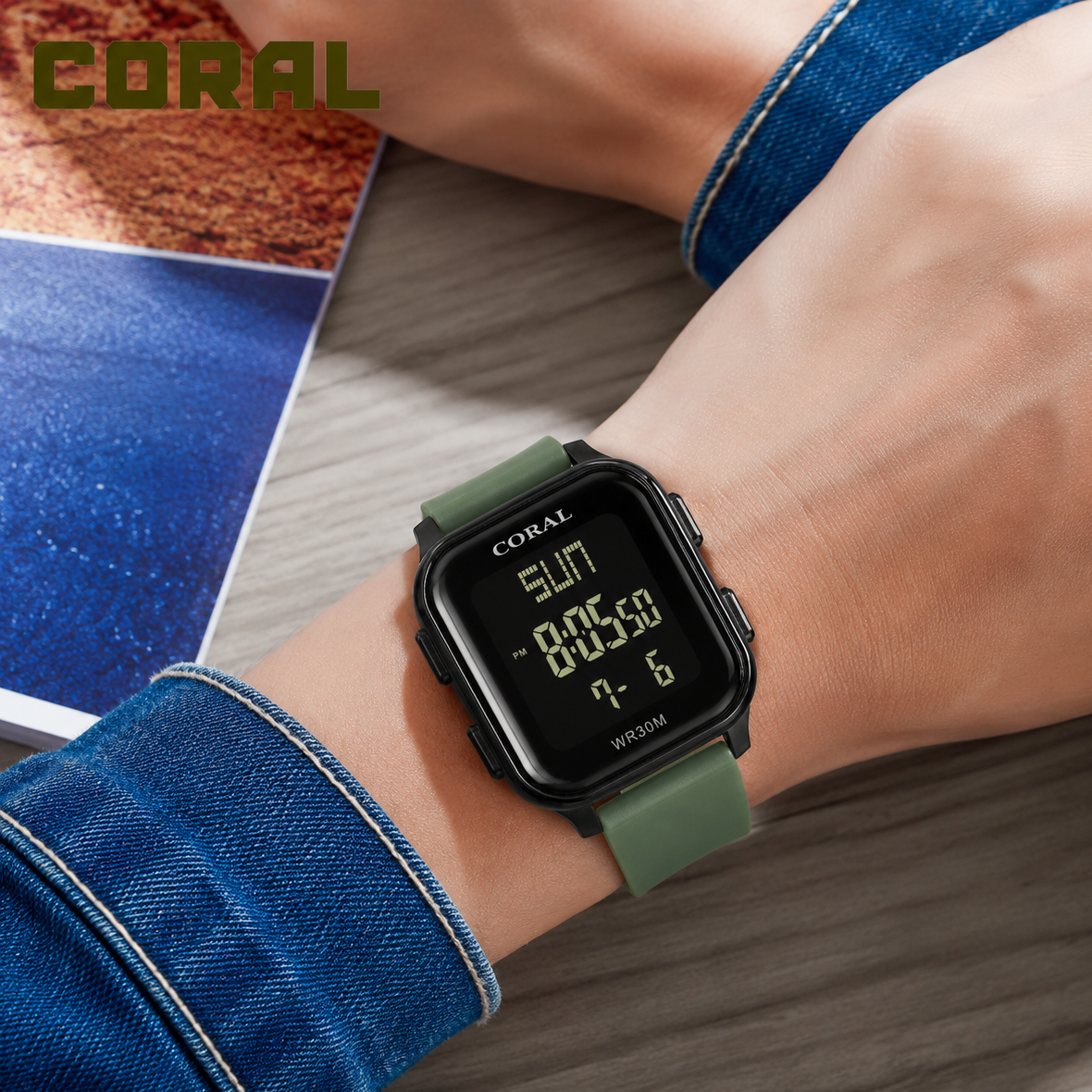 ساعت دیجیتال کورال CORAL صادراتی خاص