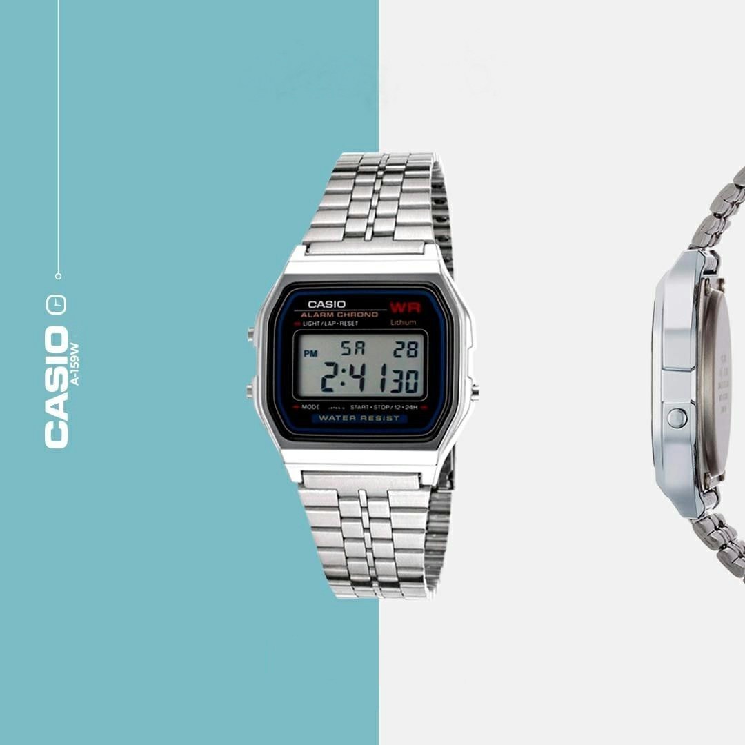 ساعت کاسیو CASIO فلزی استیل کیفیت بالا