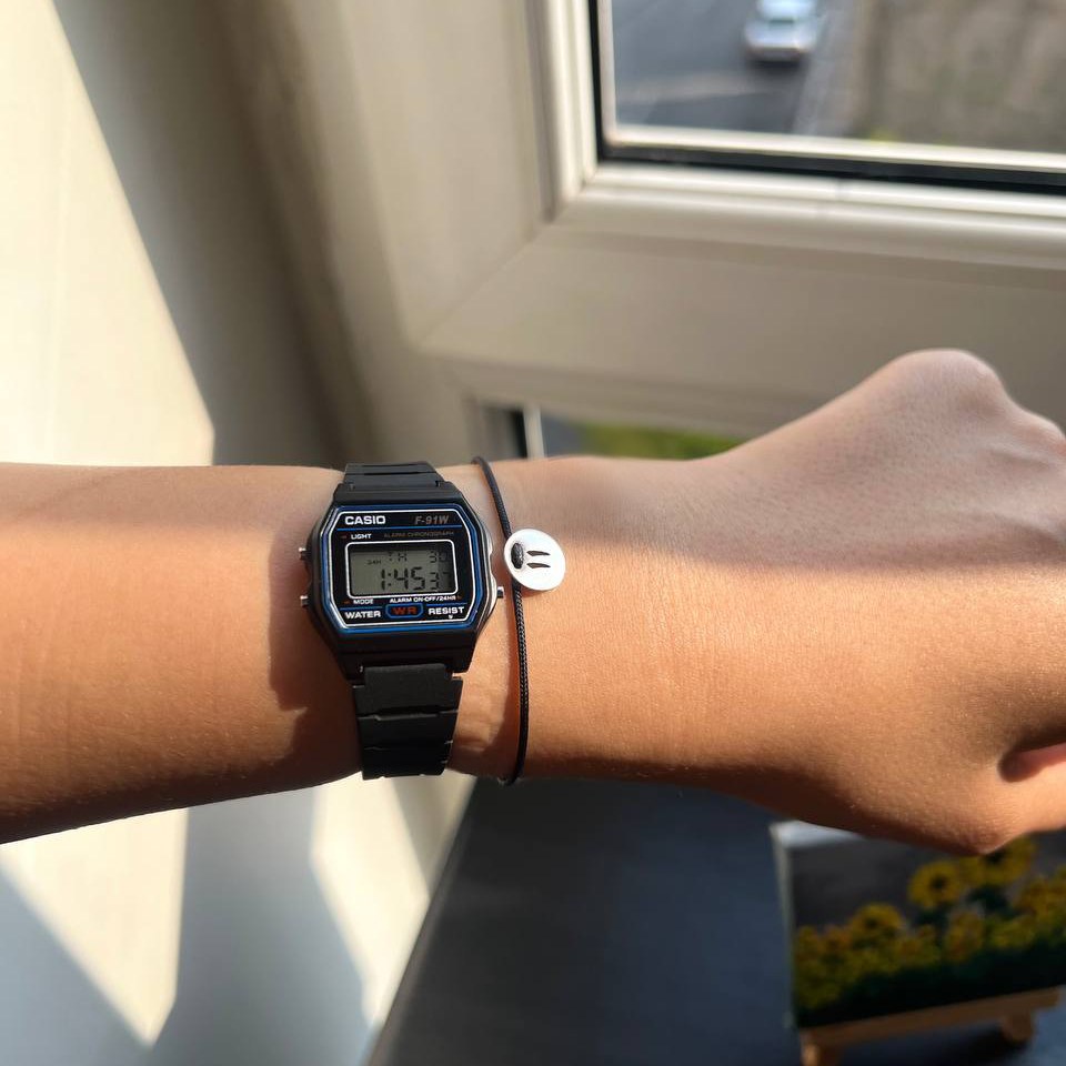 ساعت کاسیو casio زنانه مشکی نوستالوژی مدل F91w