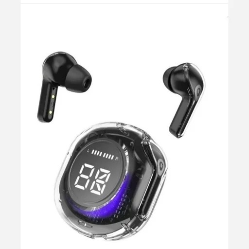 ایرپاد ULTRA PODS PRO شیشه ای مکالمه ضدآب گیمینگ بیس بالا لمسی چراغ RGBبه ضمانت