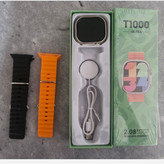 ساعت هوشمند T1000 (2بند) سری10 امولد کیفیت صفحه بالا 2025
