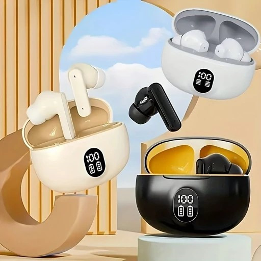 ایرپاد پرو STEREO ضدآب پاوربانک دار کیفیت درجه یک بلوتوث نسخه5/3 صحفه نمایش دار