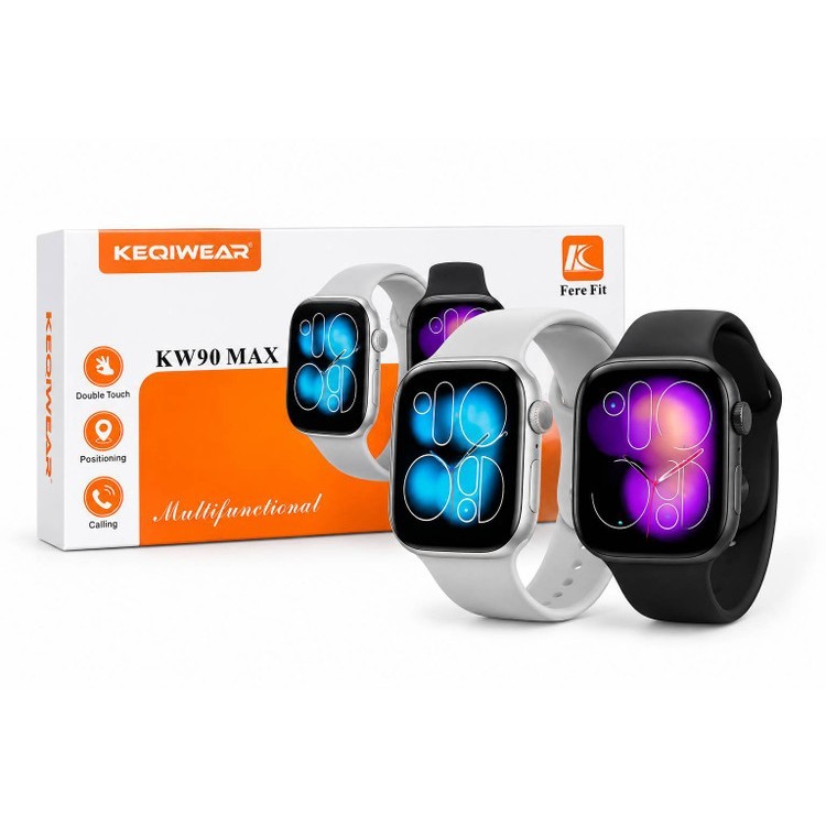 ساعت هوشمند KW90 MAX سه 3 بند سری 10 ورژن 2027 ارسال فوری