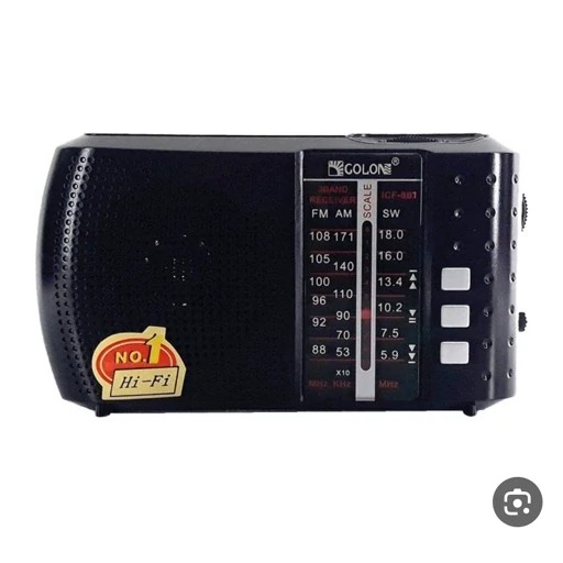 رادیو اسپیکر اصلی شارژی GOLON-ICF8 بلوتوثی جیبی گولون سه موج مدل GOLON ICF-8BT