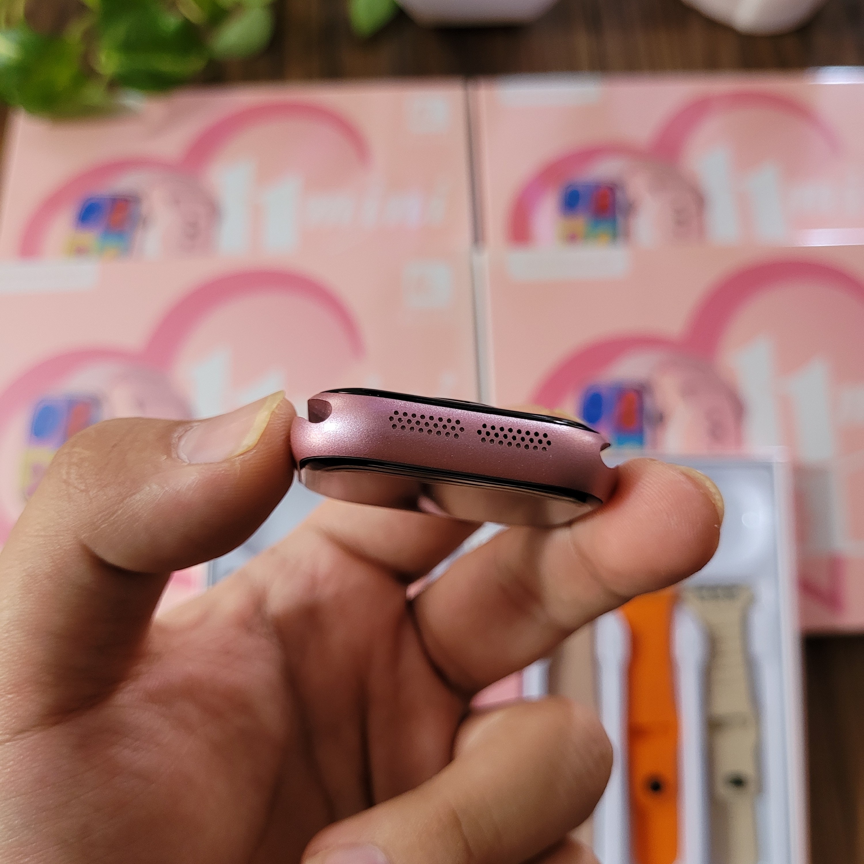 ساعت هوشمند KW87 MINI هفت بند ورژن 2027 تمام صحفه اورجینال
