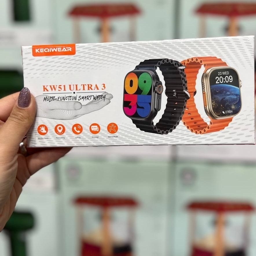 ساعت هوشمند KW51 ULTRA3 ورژن 2027 بالاترین کیفیت بازار تمامی امکانات خرید به قیمت عالی