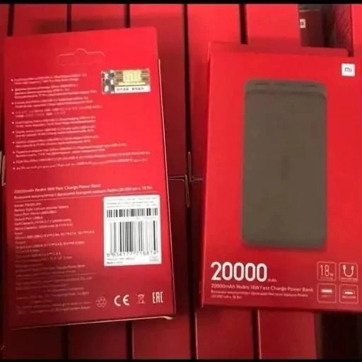 پاوربانک 20000 شیائومی 3 پرت فست گلوبال شرکتی جنس درجه یک ارسال فوری