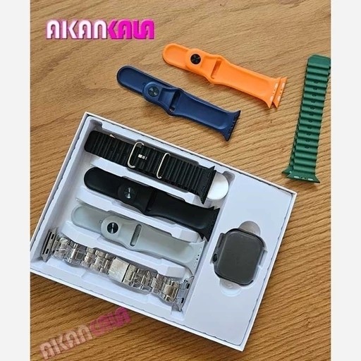 ساعت هوشمند 7 بند KW32MAX بند فلزی امولد 2027 کیفیت (فروش به قیمت عمده) ارسال فوری