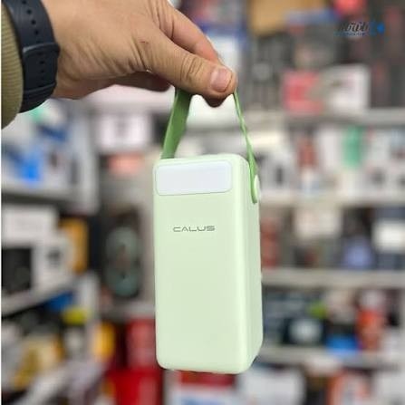 پاوربانک غول KALUS 60000mAh کالوس اصلی 22/5 فست 4 خروجی 4/5 آمپر کمپینگ شرگتی چراغ قوه نمایش میزان شارژ
