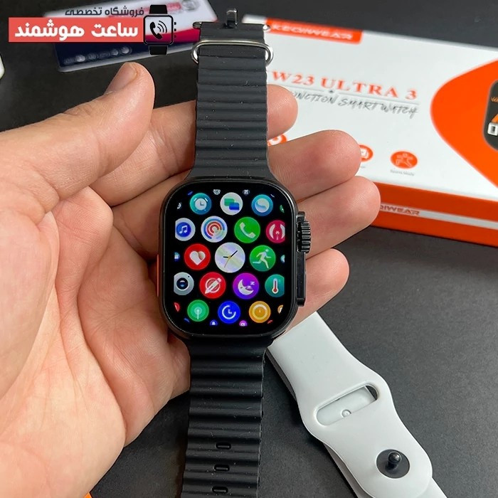 ساعت هوشمند KW23ULTRA 3 سه بند ورژن 2027 بالاترین کیفیت بازار تمامی امکانات خرید به قیمت عالی