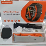 ساعت هوشمند KW23ULTRA 3 سه بند ورژن 2027 بالاترین کیفیت بازار تمامی امکانات خرید به قیمت عالی