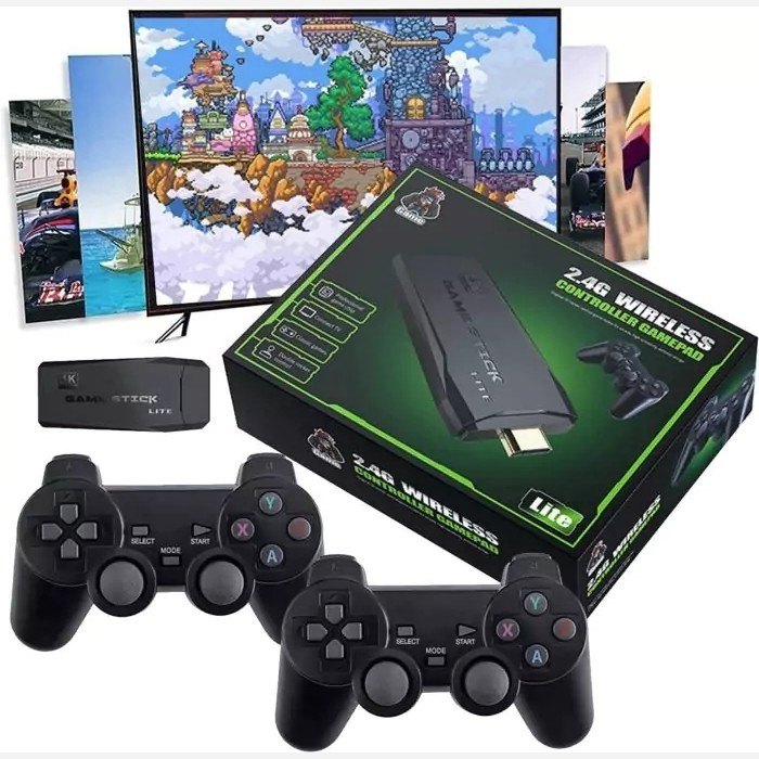 گیم استیک لایت اصل دارای 20 هزار بازی Game stick Lite