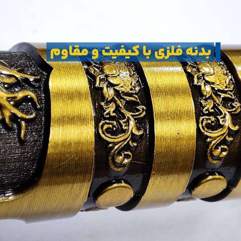 خط زن و ریش تراش طرح اژدها -تمام فلزی