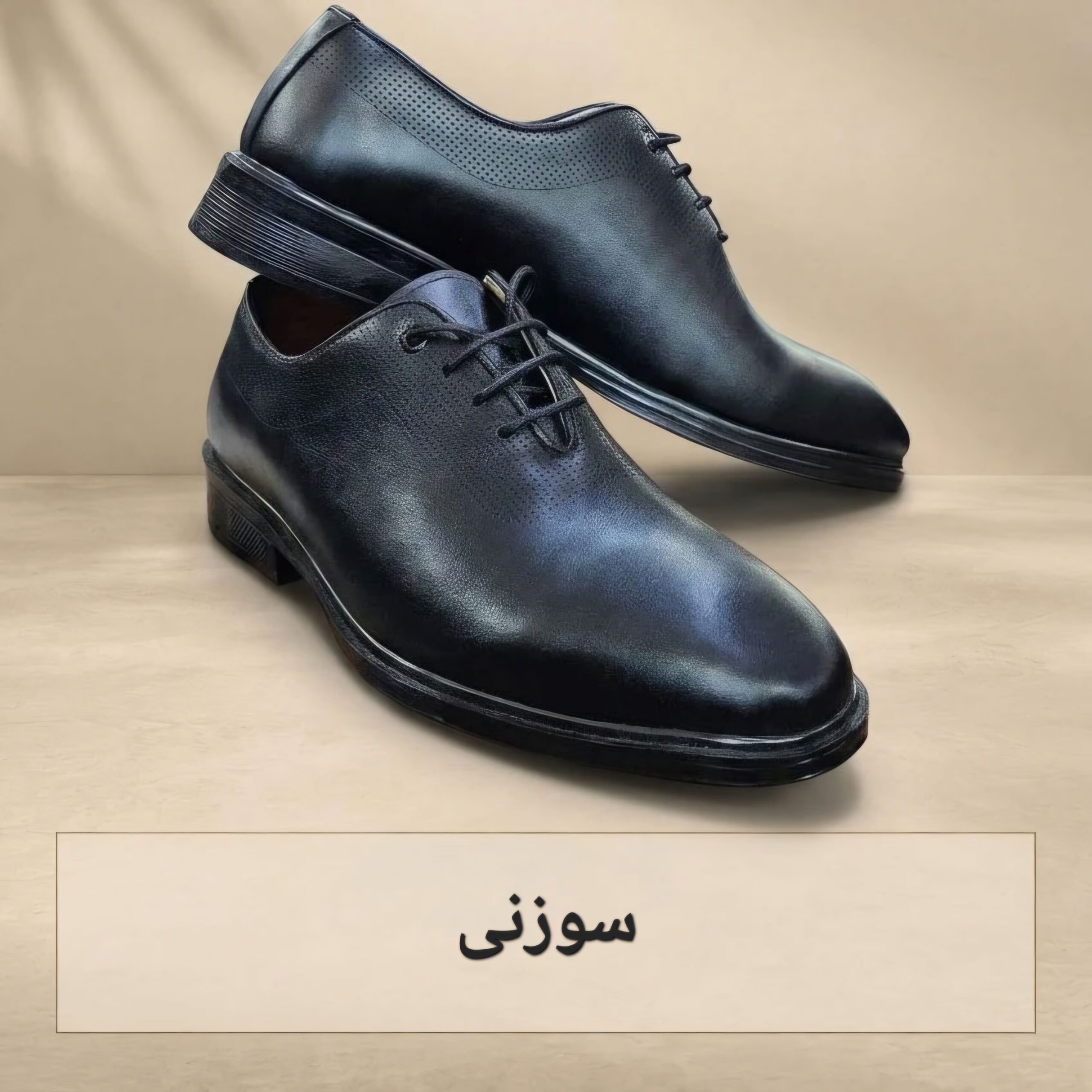 کفش مردانه چرم صنعتی
